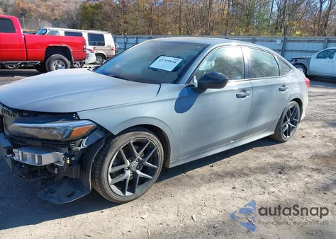 2023 Honda Civic Si Sedan из США, поврежденный, VIN 2HGFE1E5XPH475250